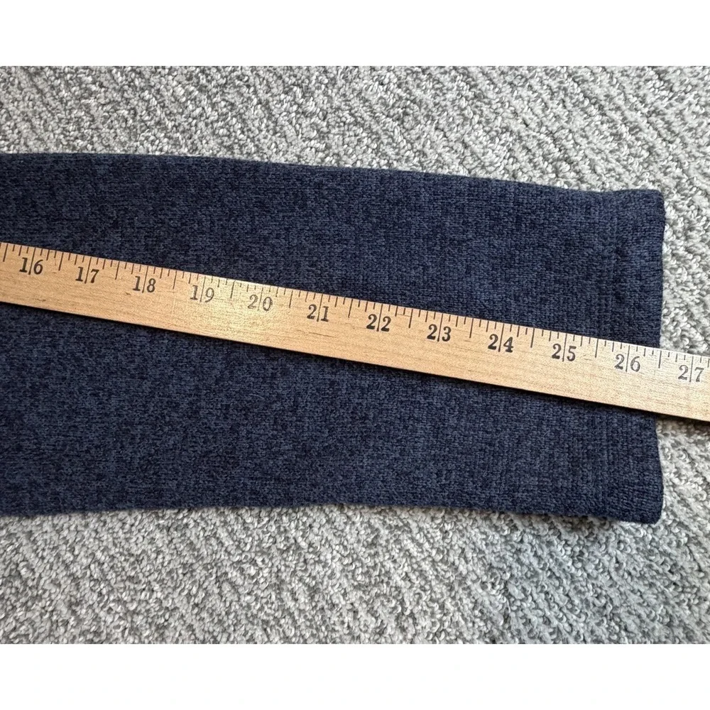 Woolrich 1/4 Zip Pullover Fleece Sweater Mens XL‎ Heather Blue Pockets